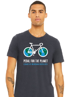 Pedal for the Planet Shirt and Sticker
