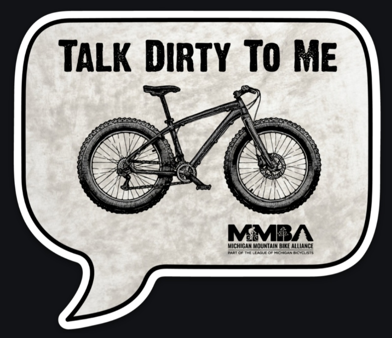 MMBA - Talk Dirty To Me Sticker