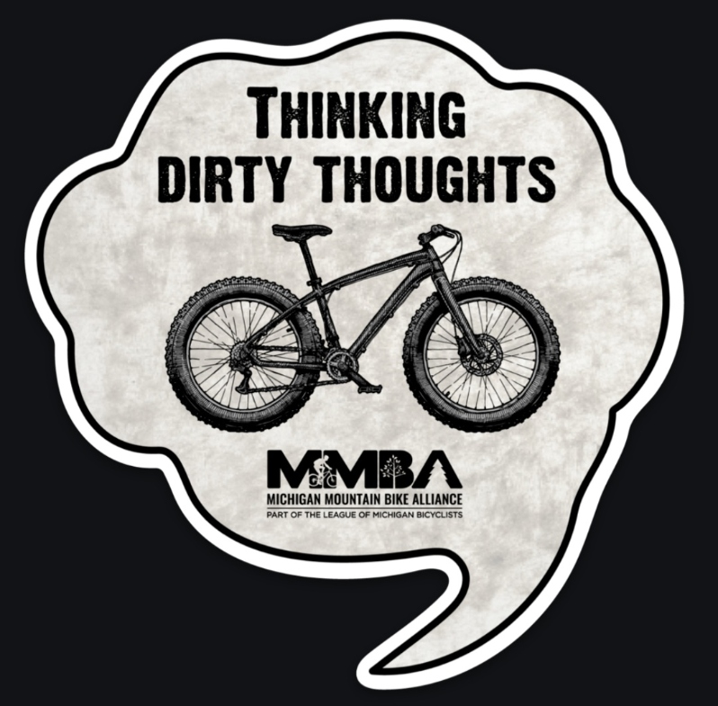 MMBA - Thinking Dirty Thoughts sticker